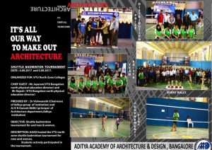 VTU North Zone Colleges-Shuttle Badminton Tournament